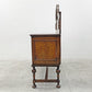UKビンテージ オーク材 ミラーバック サイドボード Oak Mirror back Sideboard cabinet 英国家具 アンティーク イギリスビンテージ 〓