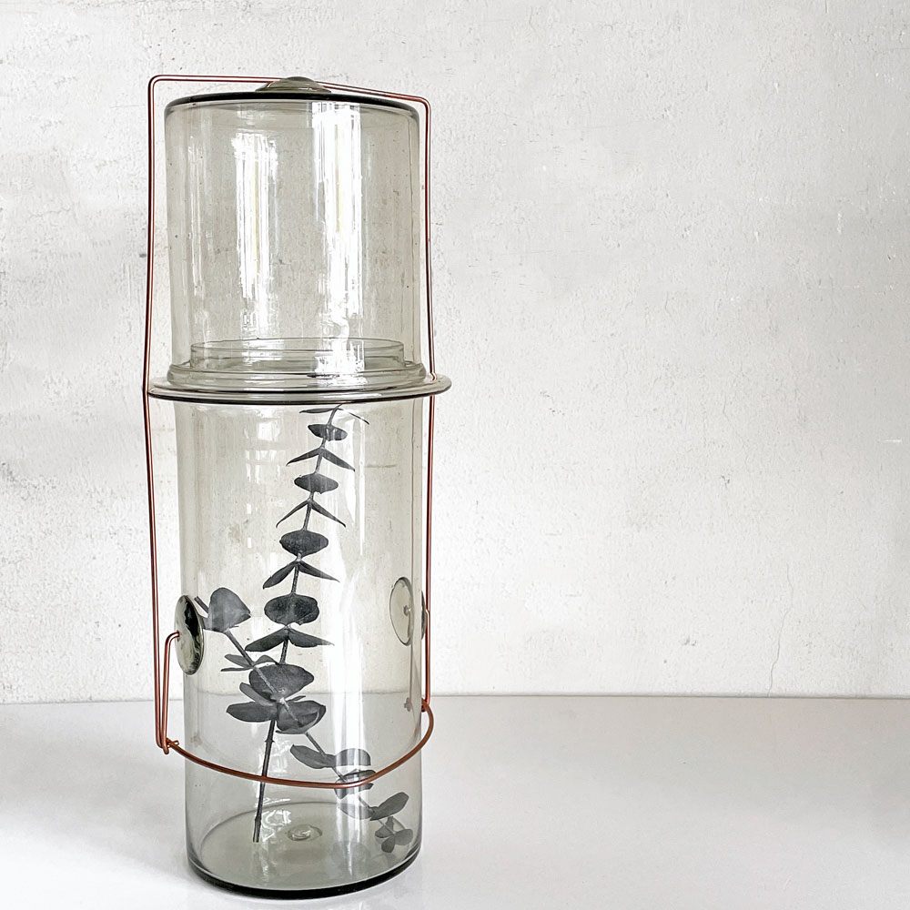 ピーターアイビー PETER IVY パスタ ジャー Pasta Jar L ガラス φ10 x 29 cm 流動研究所 現代作家 ■