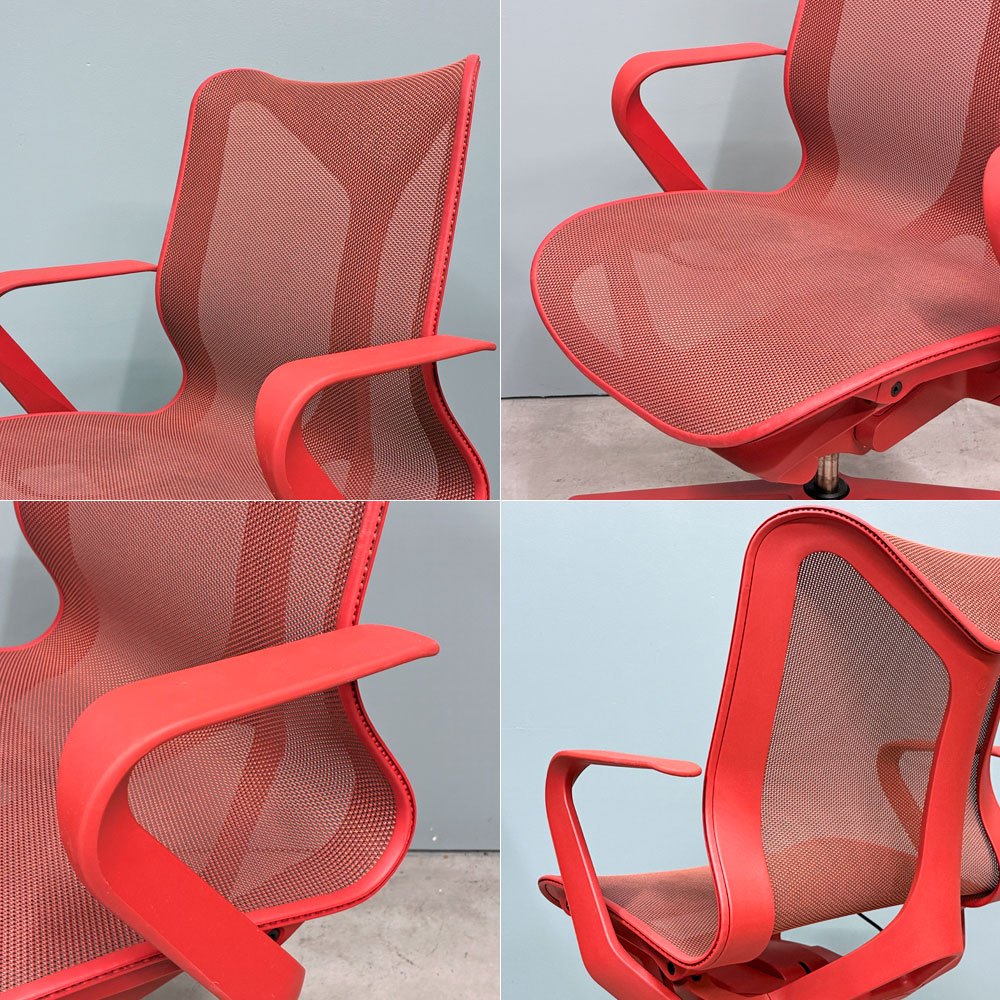 ハーマンミラー Herman Miller コズムチェア Cosm Chair キャニオン ローバック 固定アーム スタジオ7.5  ◎