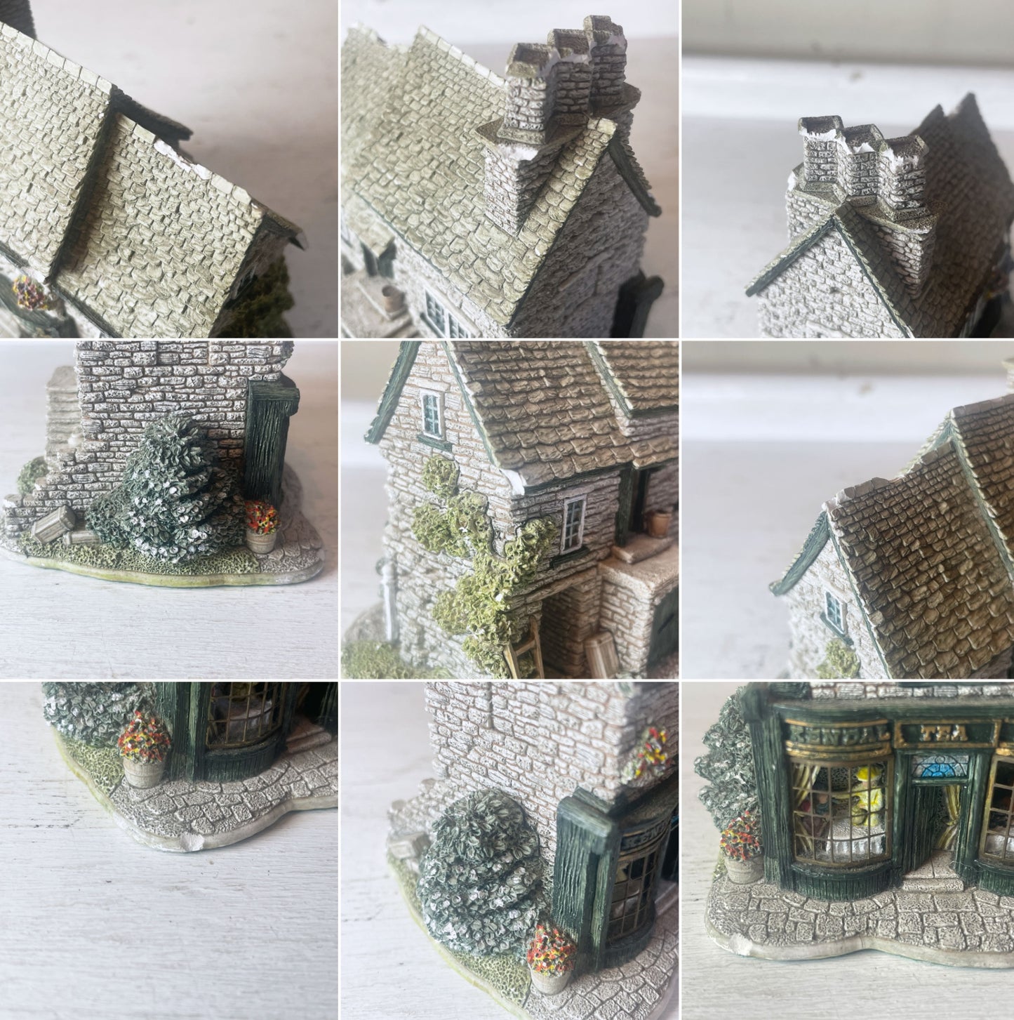 リリパットレーン LILLIPUT LANE ミニチュア オブジェ KENDAL TEA HOUSE 石膏 英国 イギリス UKビンテージ ■