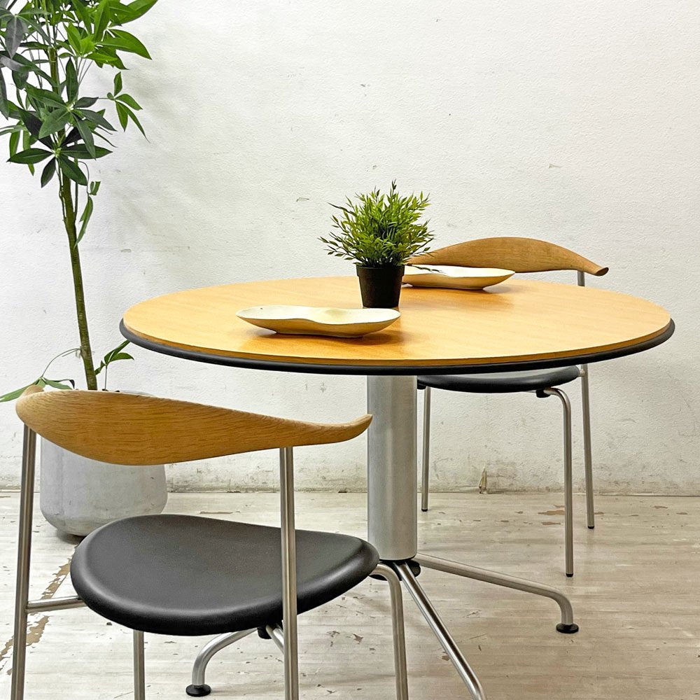 カールハンセン＆サン Carl Hansen & Son CH88P ダイニングチェア オーク材 本革 ハンス J. ウェグナー デンマーク 北欧家具 B ●