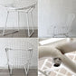 ノル Knoll 420 サイドチェア ワイヤーチェア ホワイト ハリー・ベルトイア Harry Bertoia ミッドセンチュリー 名作椅子 ◇