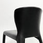 カッシーナ Cassina オラ 369 HOLA アームレスチェア ダイニングチェア 本革 ブラックレザー ハンス・ウェッツスタイン イタリア 定価￥418,000- B ●