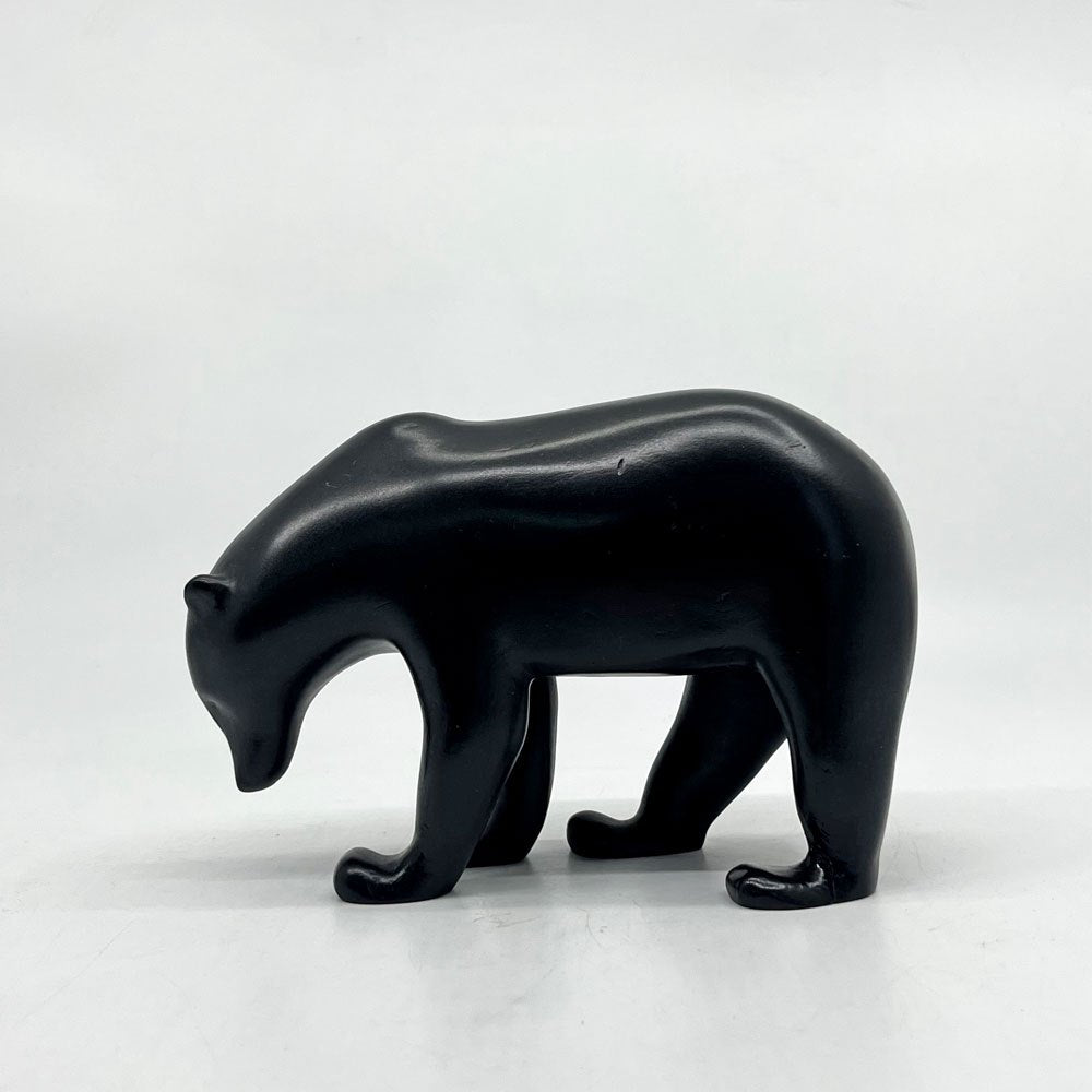 フランソワポンポン François Pompon フィギュア ヒグマ Ours brun フランス オブジェ 彫刻 セラミック ●