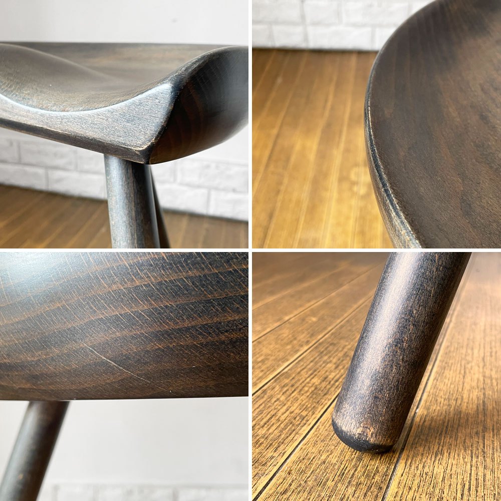 ワーナー Werner シューメーカーチェア Shoemaker Chair NO.49 スツール ビーチ材 ネイチャーコンセプト NATURE CONCEPT カスタム塗装品 ラーズ・ワーナー デンマーク ◎
