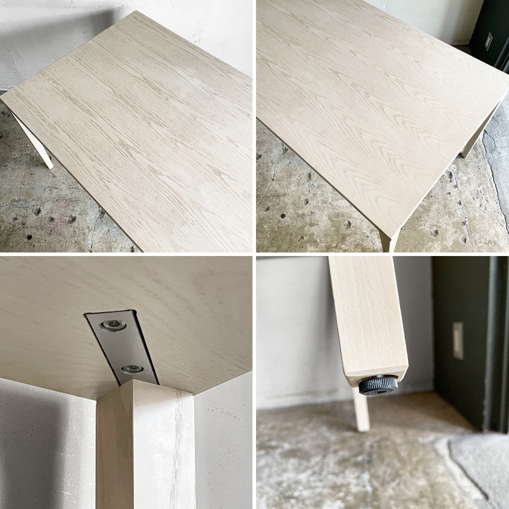 アクタス ACTUS エフビー FB ダイニングテーブル オーク材 テーパーレッグ W140cm 廃番 ナチュラルモダンデザイン ■