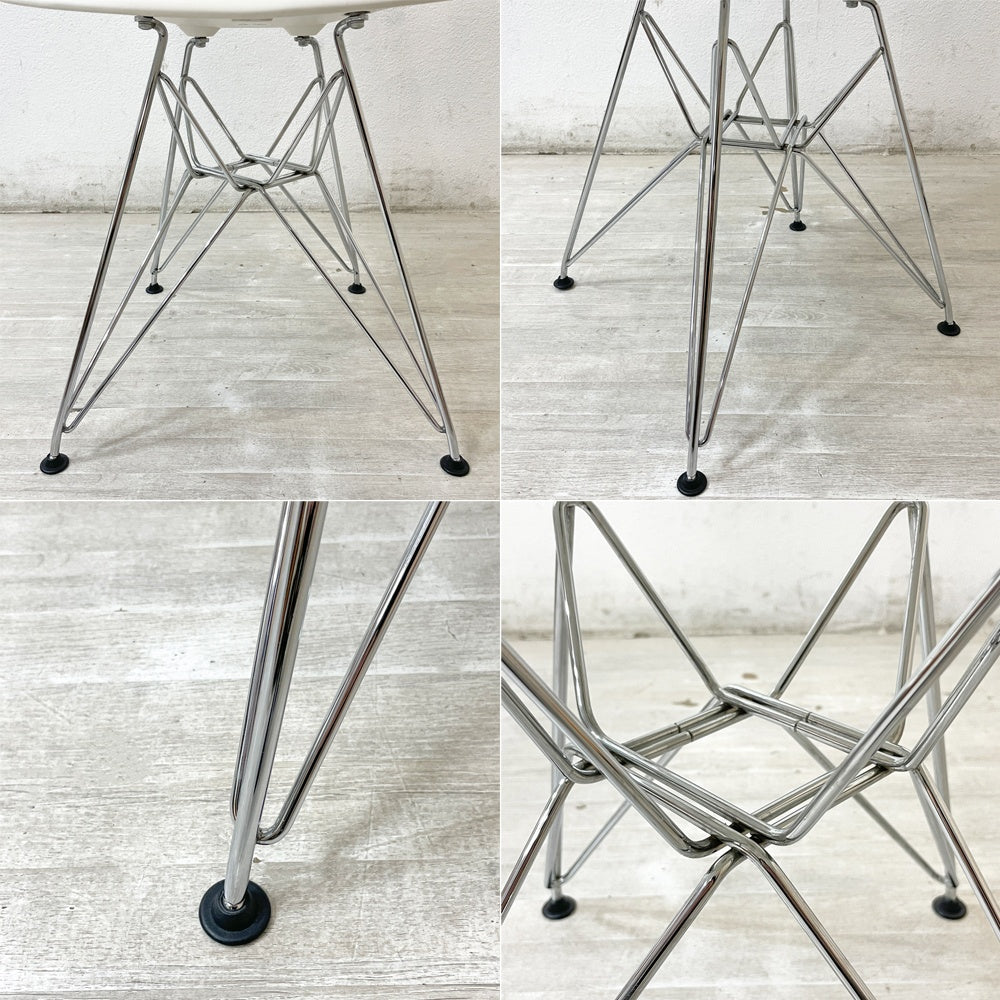 ヴィトラ vitra サイドシェルチェア エッフェルベース ホワイト ポリプロピレン イームズ ミッドセンチュリー ●