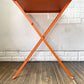 フェルモブ Fermob ビストロ BISTRO スクエアテーブル SQUARE TABLE 57 ガーデンテーブル キャンディオレンジ 折りたたみ フランス 廃番カラー ◎