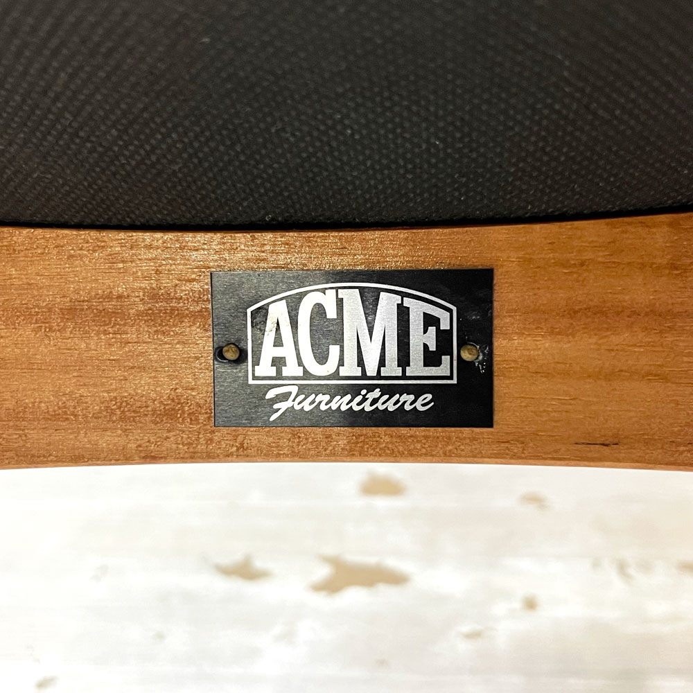 アクメファニチャー ACME Furniture シエラチェア SIERRA CHAIR ダイニングチェア ラバーウッド ビニールレザーシート A ●