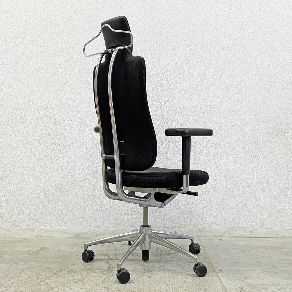 ヴィトラ vitra ヘッドライン Headline デスクチェア ハイバック オフィス ジャケットハンガー付き リクライニング キャスターベース マリオ・ベリーニ ＆ クラウディオ・ベリーニ 〓