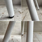リーンロゼ ligneroset ロゼカラン ROSET Calin steel leg ダイニングチェア  ブラック×ホワイト キルティング スチールレッグ パスカル ムールグ フランス C ♪