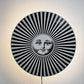 フォルナセッティ Fornasetti ウォールランプ 壁掛け照明 2灯 ソーリ・ア・ヴェンターリオ Soli e Ventaglio ビンテージ 希少 ●