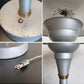 ビンテージ Vintage ミッドセンチュリーモダン flying saucer lamp テーブルランプ アルミ シェード ライト ■