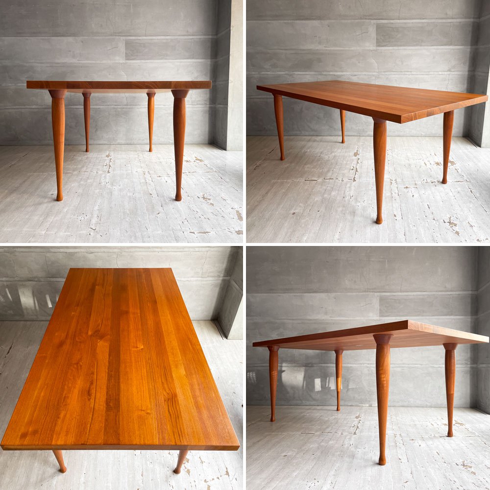 グドメ GUDME チェリー無垢材 ダイニングテーブル W180cm 北欧 デンマークビンテージ Danish vintage ♪