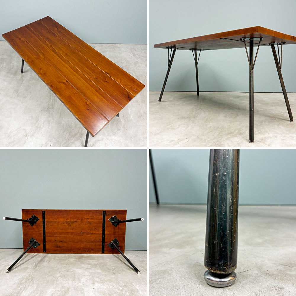 アクメファニチャー ACME Furniture グランビュー ダイニングテーブル GRANDVIEW DINING TABLE オーク無垢材 W150cm インダストリアルデザイン ◎