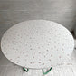 カリガリス Calligaris コヌビア connubia スツーレ STULLE ラウンド ダイニングテーブル テラッゾ×マットフォレストグリーン メラニン天板 メタルレッグ Φ120cm イタリアモダン 美品 ♪