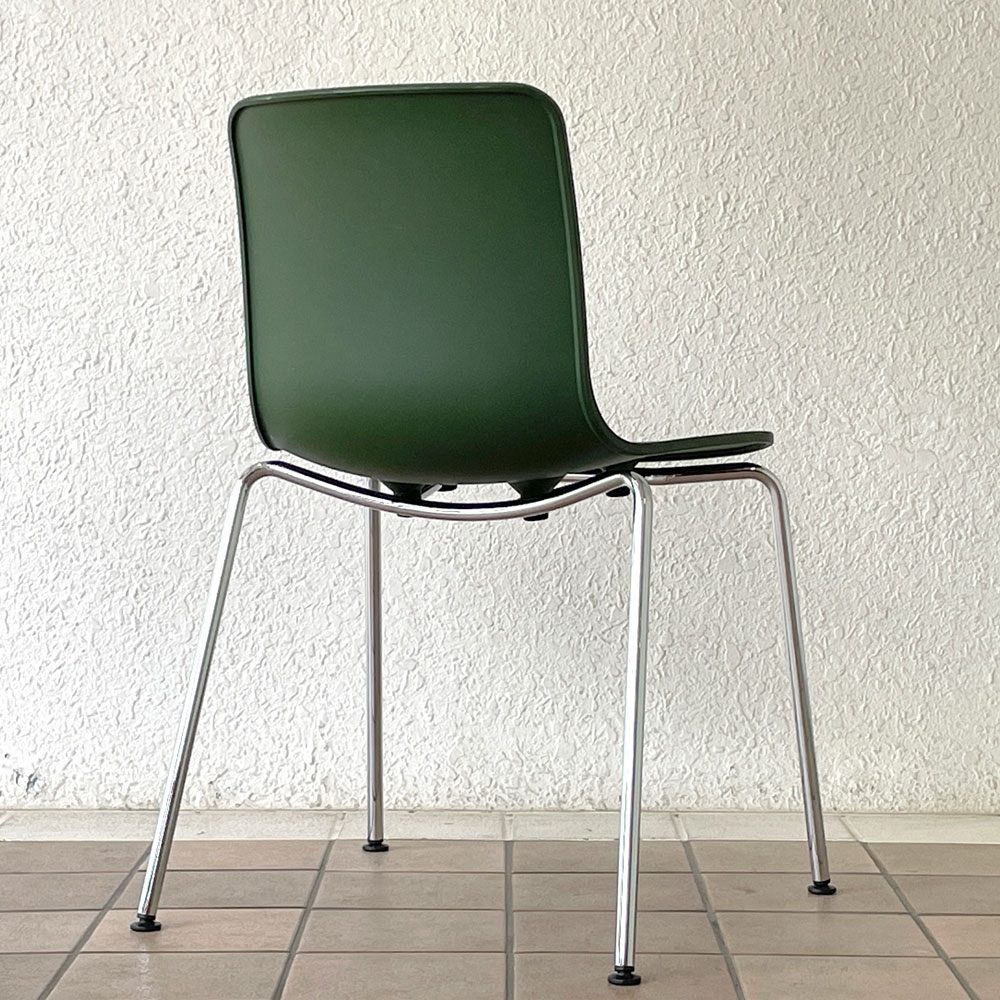 ヴィトラ vitra ハルチューブ HAL Tube サイドチェア ダイニングチェア スタッカブル グリーン ジャスパー・モリソン A ◇