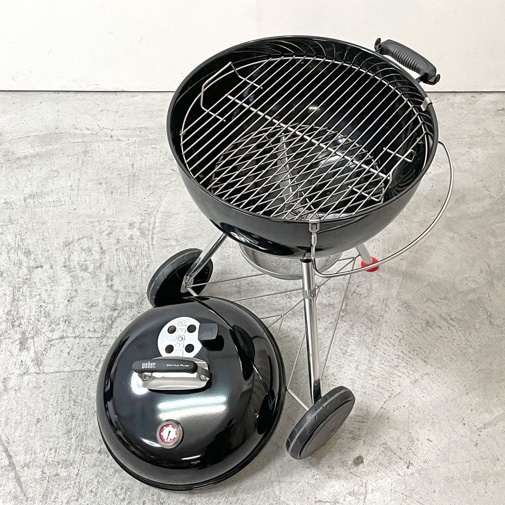 ウェーバー Weber バーベキュー グリル 直径47cm コンパクトケトル 1221308 炭 キャンプ 6-8人用 別売り付属品セット ●
