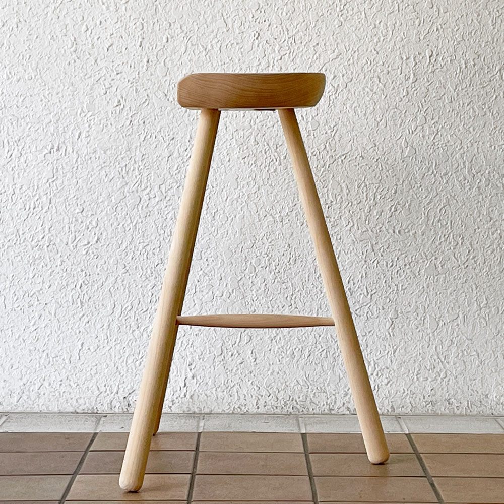 ワーナー Werner シューメーカーチェア Shoemaker Chair NO.69 スツール ビーチ材 ソープ仕上げ ラーズ・ワーナー ◇