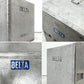 DELTA航空 ビンテージ ギャレーコンテナ ボックス Galley Box アルミ製 1ドア 6段 棚板付き 1960～70`s US Vintage D ●