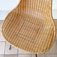 イデー IDEE バーバス チェア BARBAS CHAIR リビングチェア ダイニングチェア ラタン×アイアン アジアン リゾートスタイル B ◇