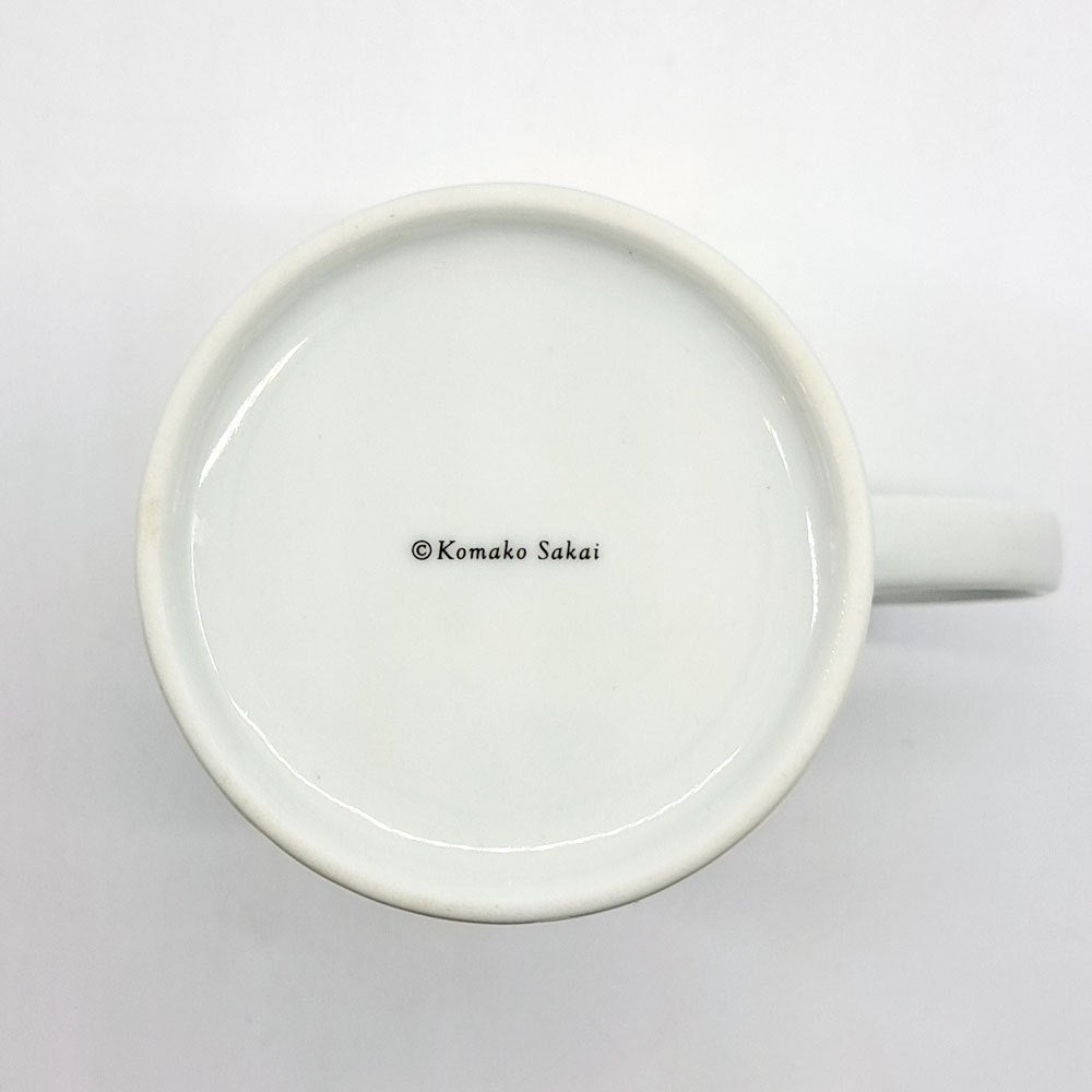 酒井駒子 鹿と星のマグカップ 糸井重里 冬のほぼ日ブックスフェア ほぼ日ストア ノベルティ 非売品 コースター付 A ●