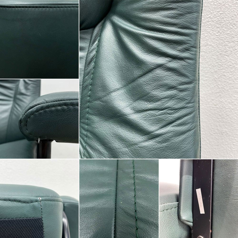 エコーネス EKORNES ストレスレスチェア ウイング stressless Wing リクライニングチェア Mサイズ オットマン付き 北欧 〓
