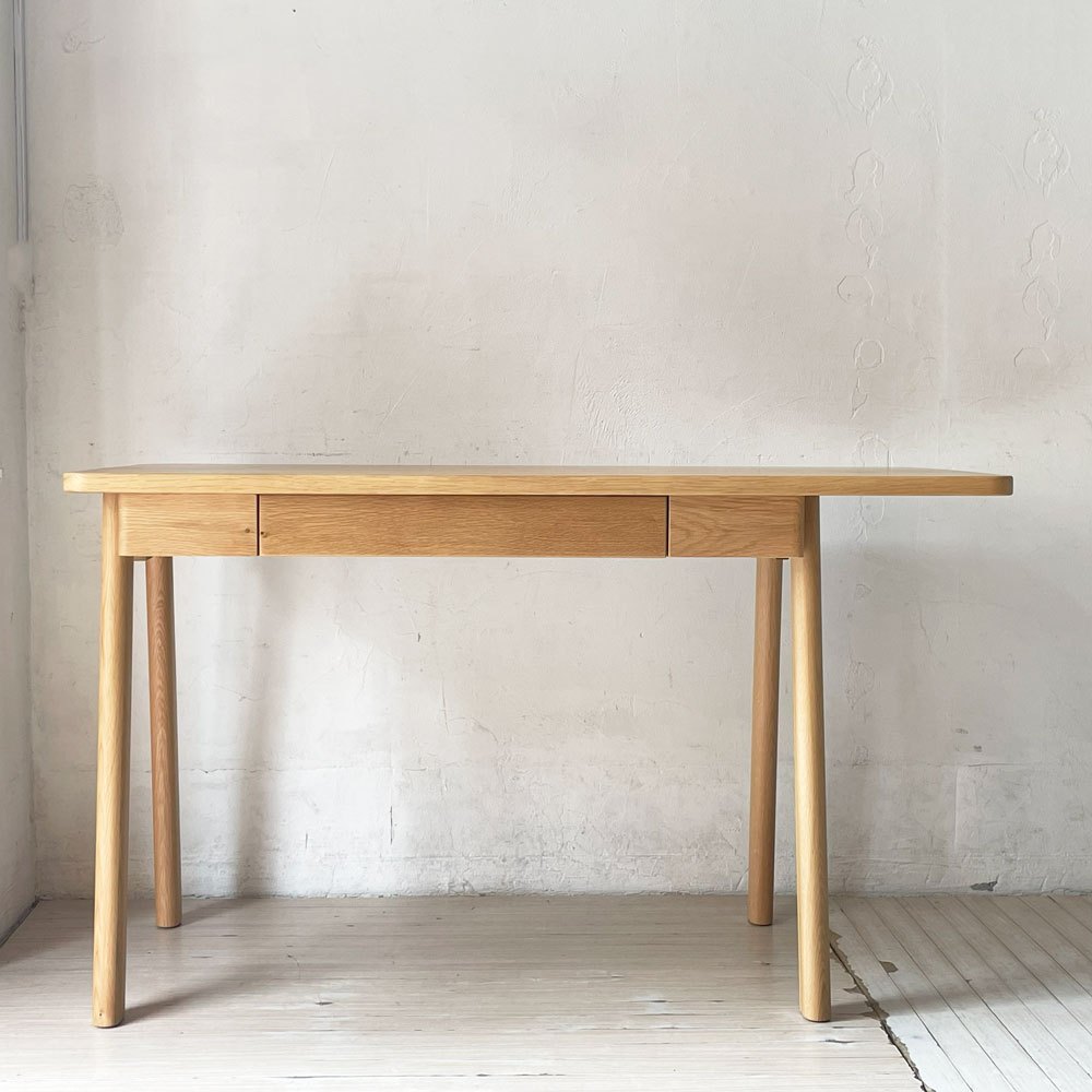 アクタス ACTUS アクタスキッズ サークル SARCLE デスク W120cm オーク材 美品 定価¥95,700- ★