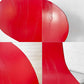 フリッツハンセン Fritz Hansen アントチェア アリンコチェア 4本脚 カラードアッシュ レッド アルネ・ヤコブセン デンマーク 北欧家具 ★