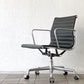 ハーマンミラー Herman Miller アルミナムグループ マネジメントチェア 本革 ブラック 5本脚 キャスター付 C&R イームズ ◇