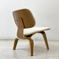 ハーマンミラー Herman Miller プライウッドラウンジチェア LCW ウッドレッグ ウォールナット アプホルスター C&R イームズ ミッドセンチュリー ●