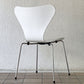 フリッツハンセン Fritz Hansen 3107 セブンチェア カラードアッシュ ホワイト アルネ・ヤコブセン 2022年製 北欧家具 デンマーク ◇
