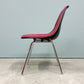 ハーマンミラー Herman Miller サイドシェルチェア MFS製 FRP アプホルスター ファブリック Hベース イームズ ビンテージ ◎