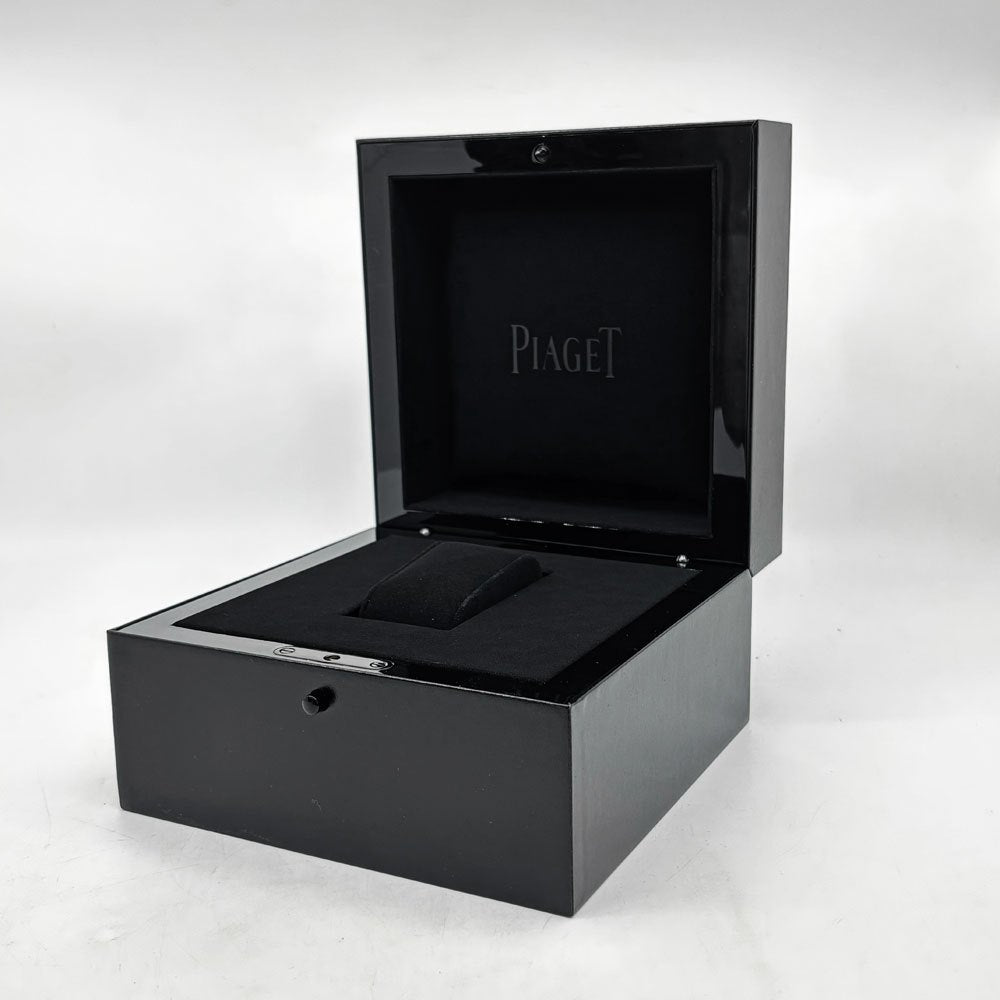 ピアジェ PIAGET 時計 ウォッチボックス ケース 純正ボックス 箱のみ ブラック 冊子付き スイス  C ●