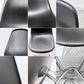 ヴィトラ vitra×ハーマンミラー HermanMiller Wネーム サイドシェルチェア ポリプロピレン ブラックカラー エッフェルベース C&Rイームズ ●