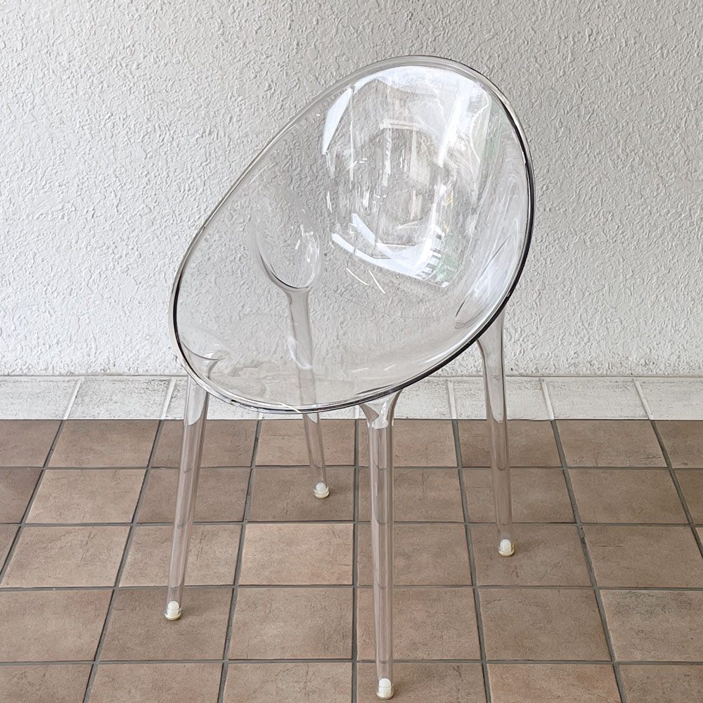カルテル Kartell ミスターインポッシブル MR. IMPOSSIBLE ダイニングチェア クリスタル フィリップ・スタルク 定価77,200円 イタリア ◇