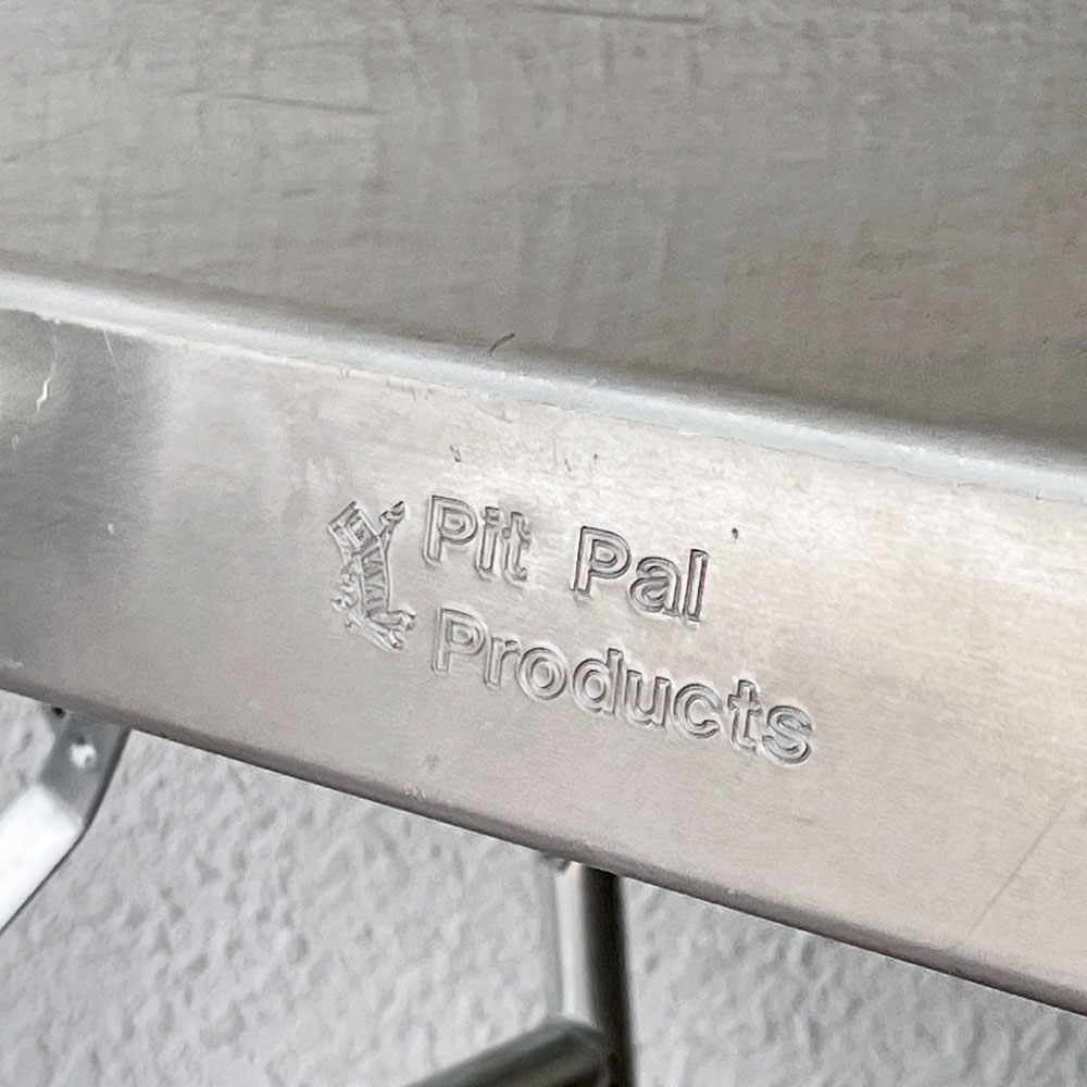 ピットパル PIT PAL アルミ ワークテーブル ALUMINIUM WORK TABLE Sサイズ ワークデスク w106cm インダストリアル パシフィックファニチャーサービス取扱 ◇