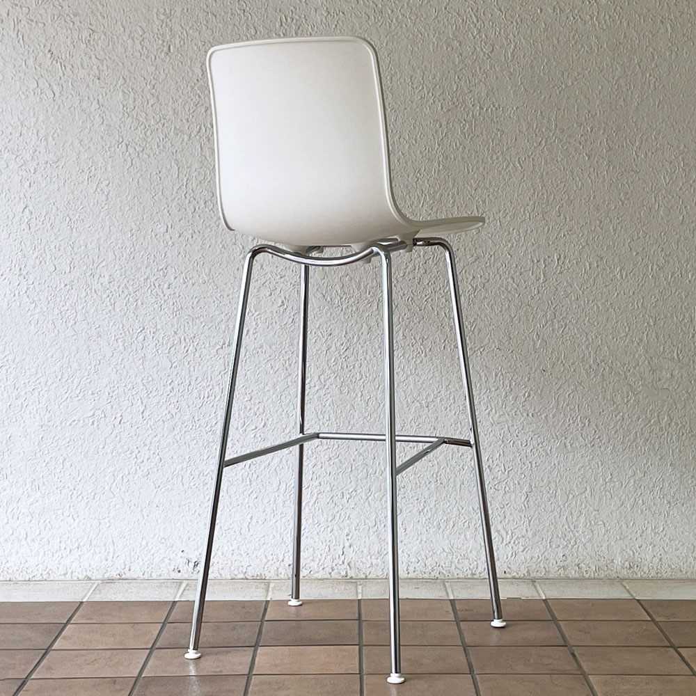 ヴィトラ Vitra ハル HAL RE スツール ハイ ジャスパー・モリソン バースツール カウンターチェア コットンホワイト 定価66,000円 ◇