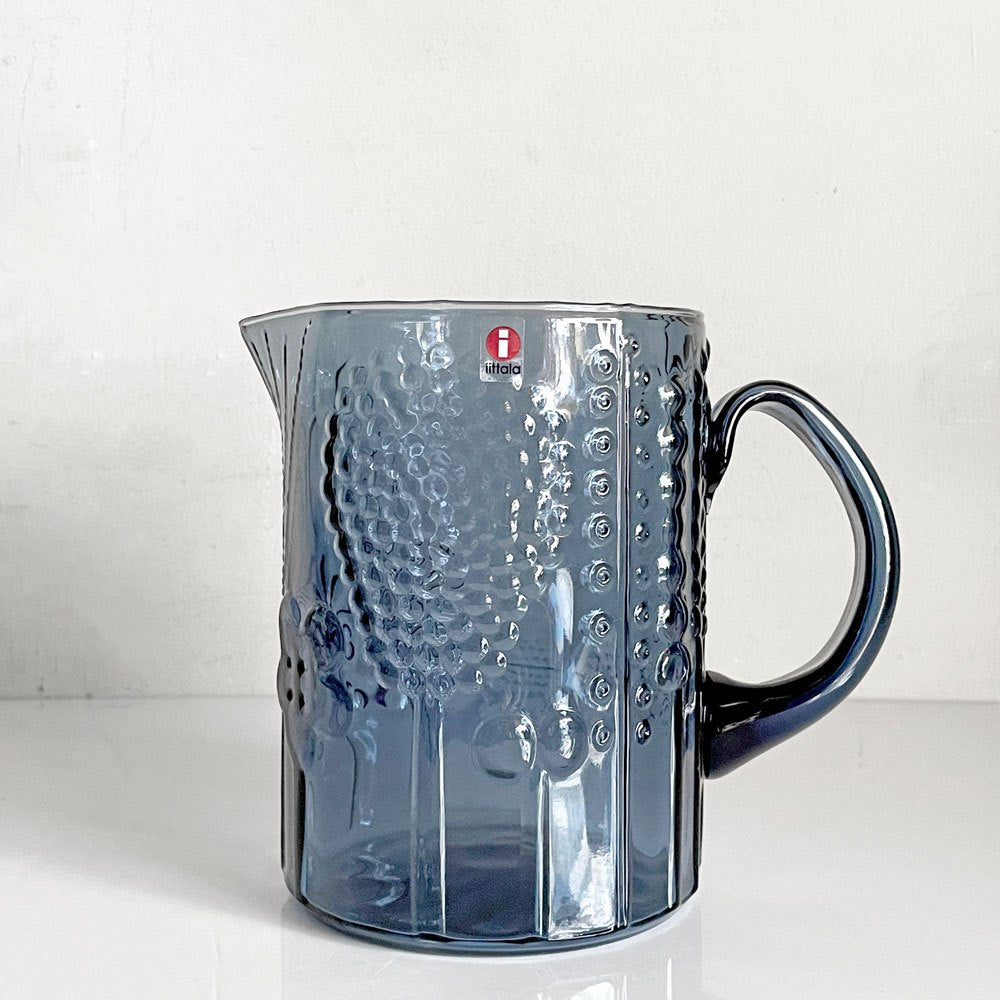 イッタラ iittala フローラ Flora 1.2L ピッチャー レイン 水差し ガラス オイッバ・トイッカ Oiva Toikka 北欧雑貨 廃番 ■