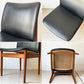 フランス＆サン France&Son 191チェア ダイニングチェア ラウンジチェア チーク材 レザー張り フィンユール Finn Juhl 北欧家具 ビンテージ ★