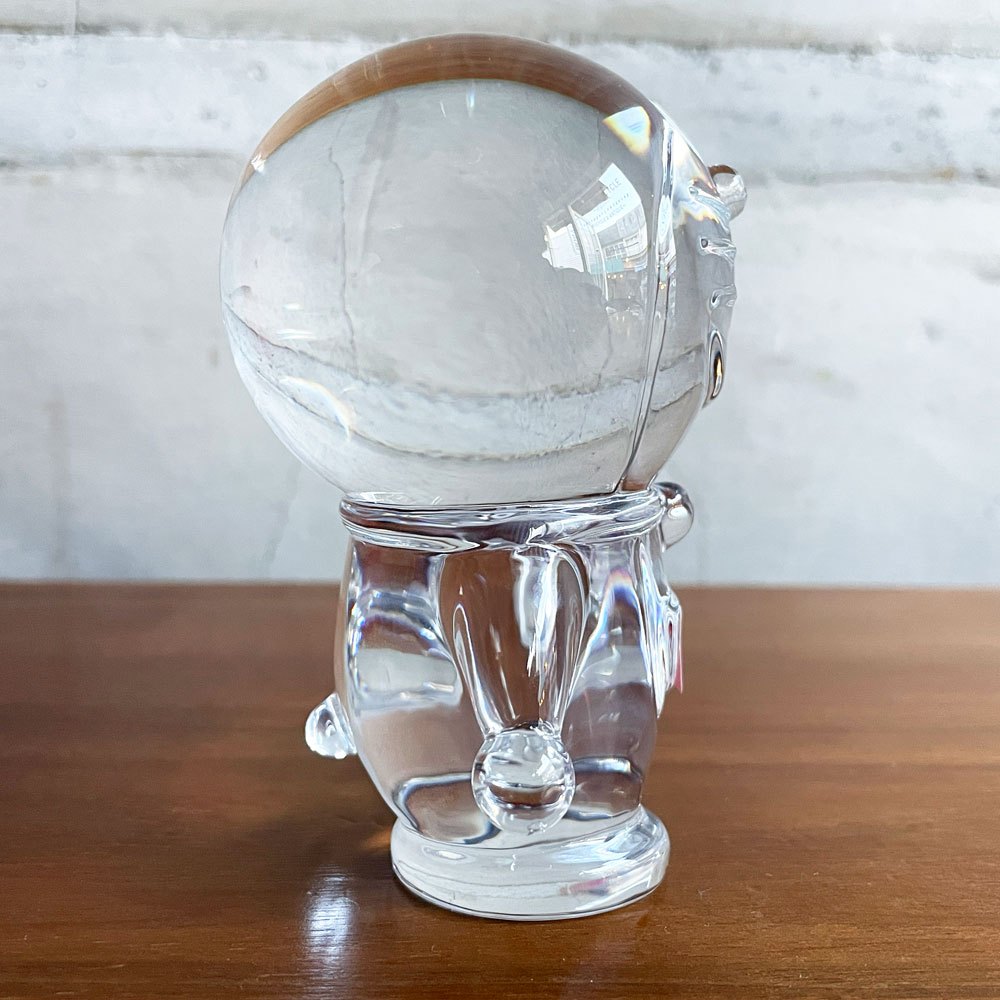 バカラ Baccarat ドラえもん クリスタル フィギュア ガラス アート フランス 箱付き 美品 ♪