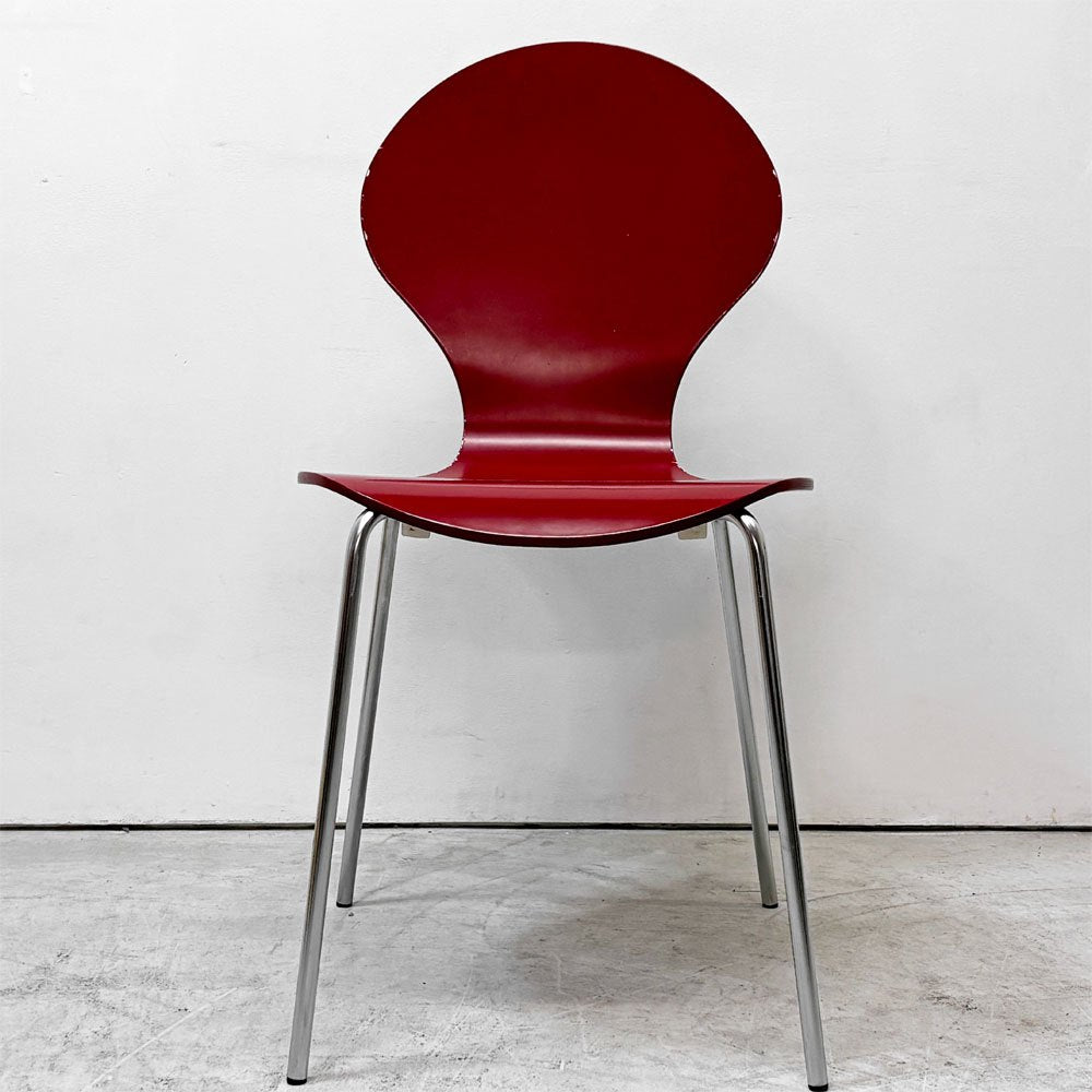 ダネルカ danerka ロンド Rond ダイニングチェア スタッキングチェア レッド エリック・オーレ・ヨルゲンセン Erik Ole Jørgensen 北欧 デンマーク B ●