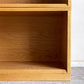 パシフィックファニチャーサービス P.F.S スタッキング ブックケース STACKING BOOK CASE Lサイズ 2段 + TOP&BASE オーク材 ■