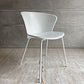 カリガリス Calligaris バイア Bahia CS/1814 ダイニングチェア スチールレッグ ポリプロピレン マットオプティックホワイト イタリア モダンデザイン ドンドリ・エ・ポッチ Dondoli e Pocci  廃番 B♪