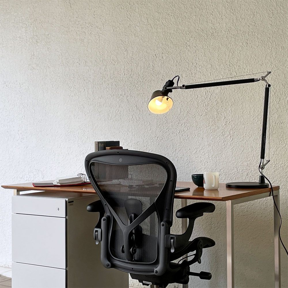 ビスレー BISLEY デスクプラン DESK PLAN Lフット ワーキングテーブル W140cm デスク メラミン天板 ウォールナット調 イギリス ◇