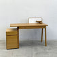 アクタス ACTUS サークル デスクセット sarcle desk set 1 チェスト付き オーク無垢材 定価163,900〓