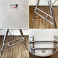 ハーマンミラー Herman Miller サイドシェルチェア FRP製 3rdビンテージ ホワイトシェル PVCレザー ピンク スタッキングベース C&R イームズ ミッドセンチュリー ◎