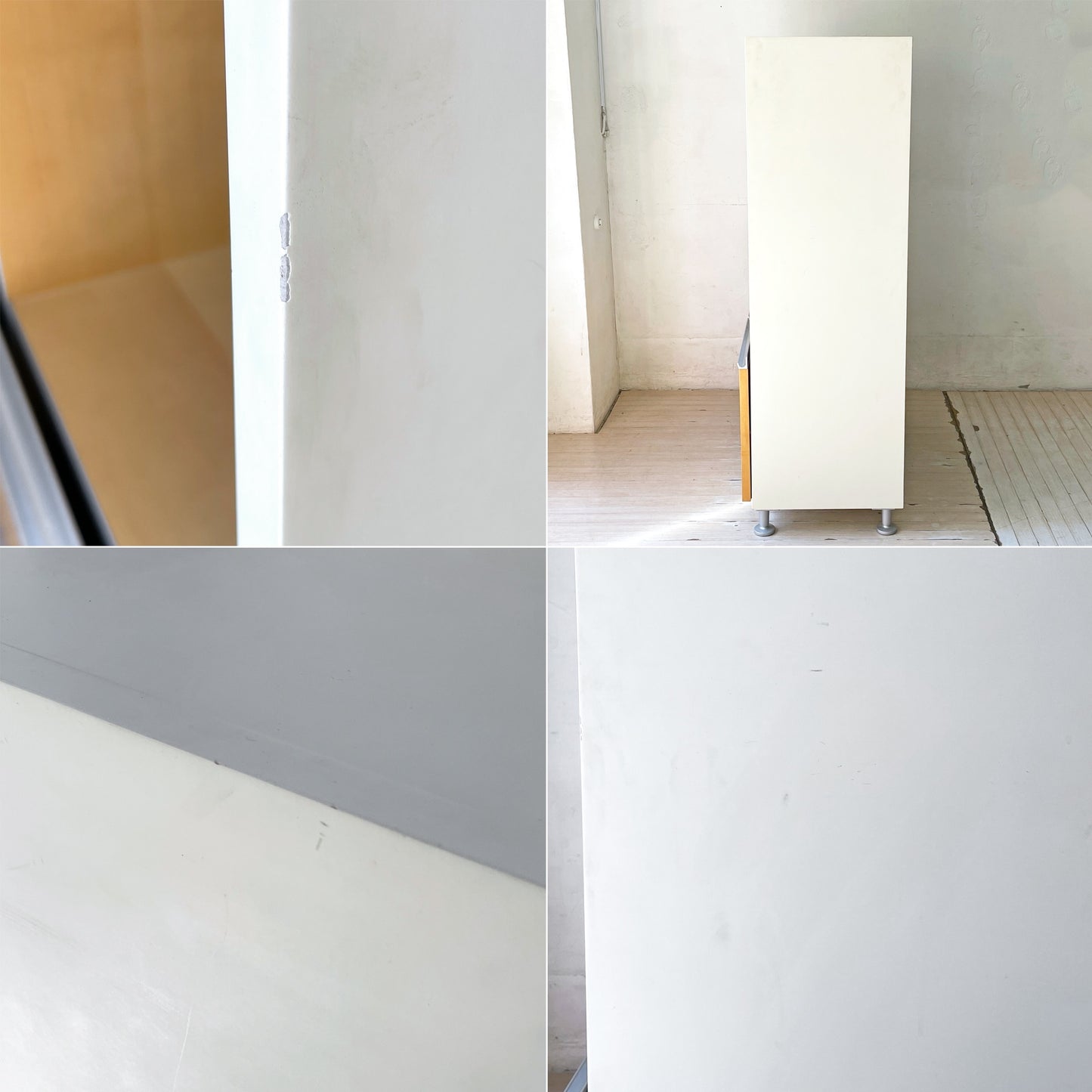 モダンデザイン modern Design 2ドロワー 2列3段 ファイリングシェルフ 2dr Filing Shelf 背面フロストガラス ★