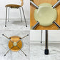 フリッツハンセン Fritz Hansen アントチェア 4本脚 ナチュラルビーチ ラッカー アルネ・ヤコブセン 北欧家具 K ●