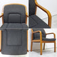 天童木工 Tendo チェントロ Centro ダイニングアームチェア ナラ材 T-5344NA-ST 剣持勇 定価￥118,800- ●